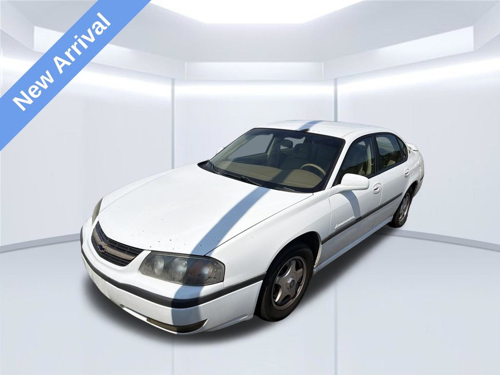 Bright White 2000 Chevrolet Impala Sedan Front-Wheel Drive 4-Speed Automatic