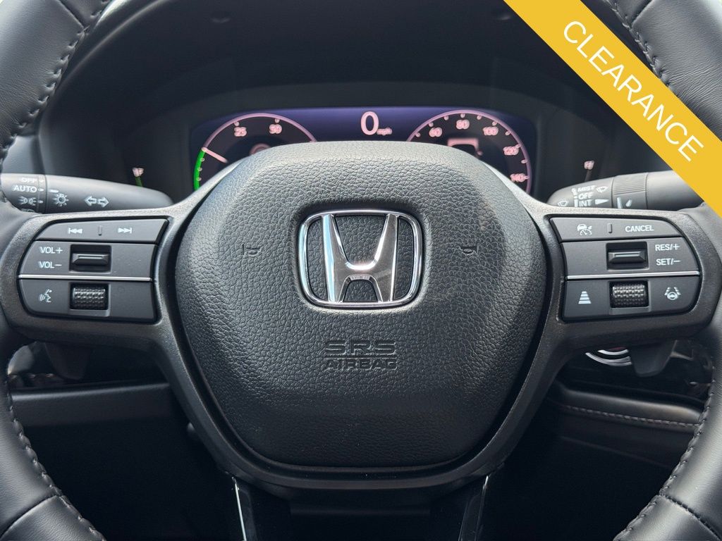 2025 Honda Accord Hybrid EX-L Silver at Classic Honda Galveston