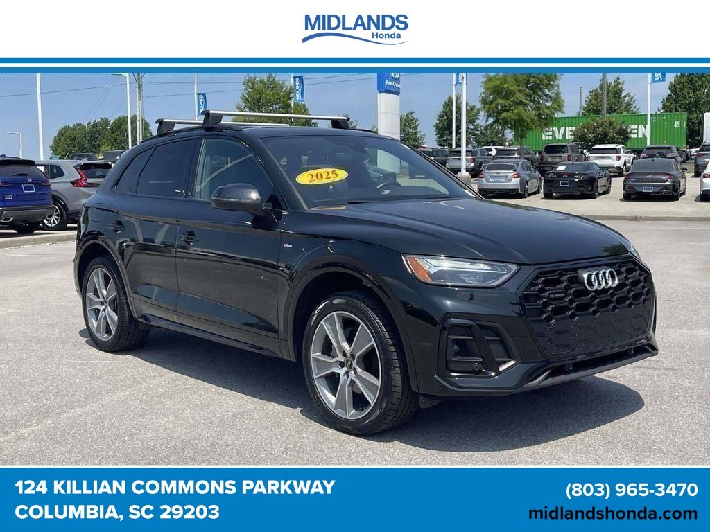 Mythos Black Metallic 2025 Audi Q5 SUV / Crossover All-Wheel Drive 7-Speed Automatic