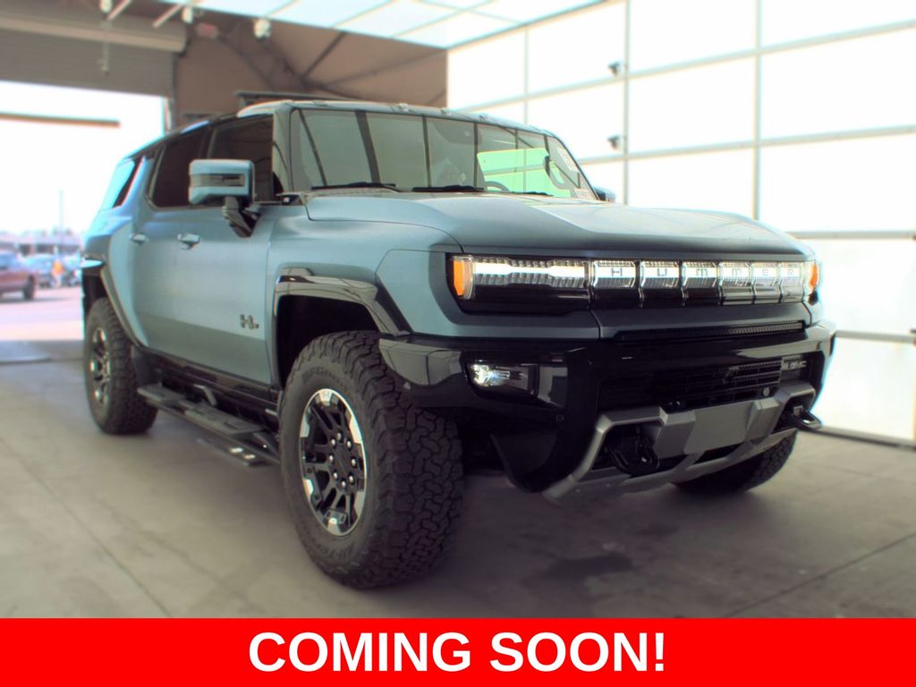 Blue 2024 GMC Hummer EV SUV SUV / Crossover All-Wheel Drive 1-Speed Automatic
