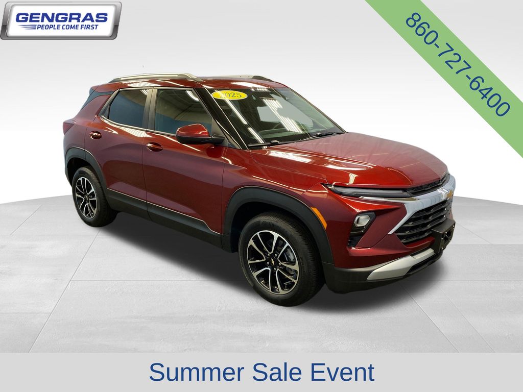Red (Crimson Metallic) 2025 Chevrolet Trailblazer SUV / Crossover Four-Wheel Drive 9-Speed Automatic