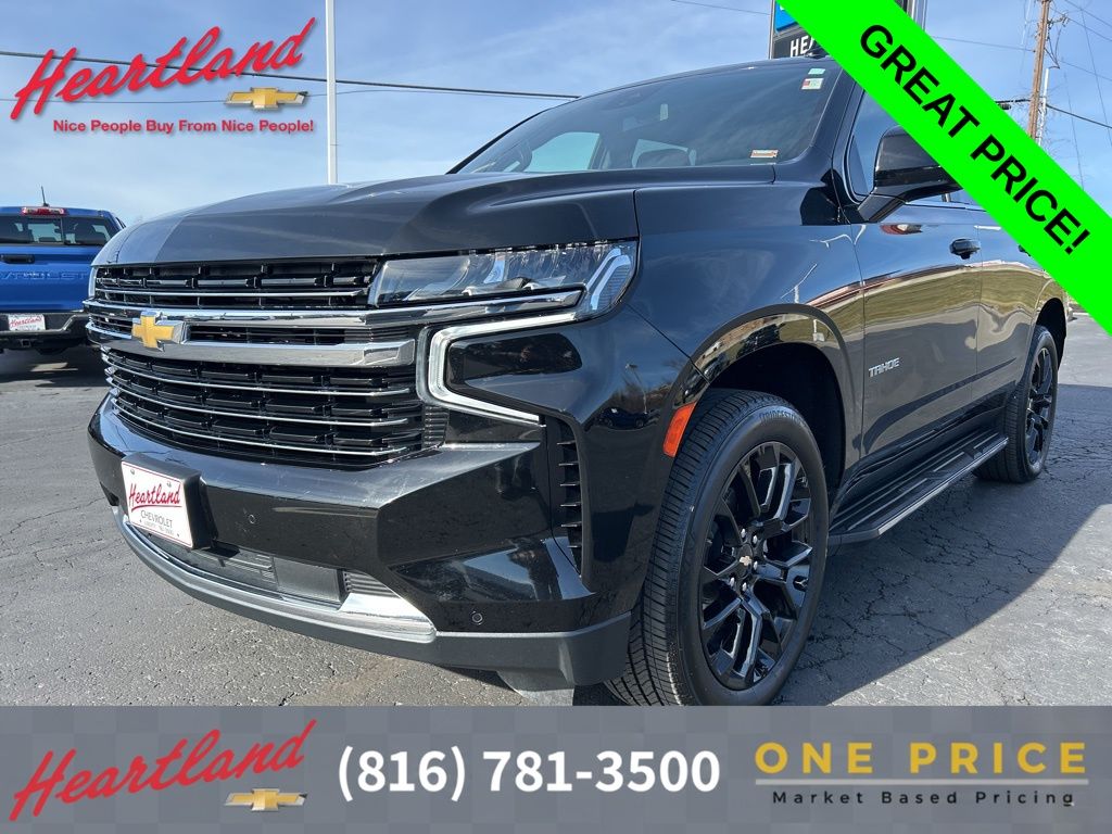 Black 2023 Chevrolet Tahoe LT 4WD SUV / Crossover Four-Wheel Drive