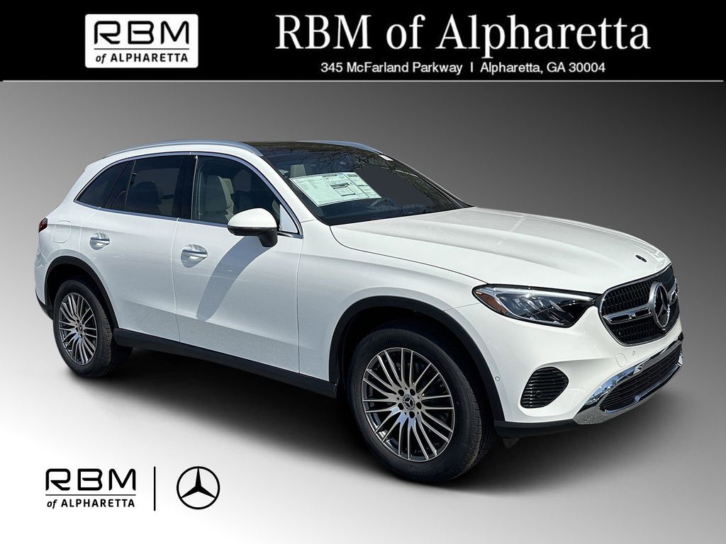 White 2026 Mercedes-Benz GLC 300 4MATIC SUV / Crossover All-Wheel Drive 9-Speed Automatic