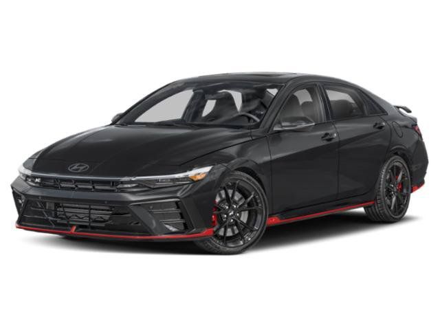 Performance Blue 2026 Hyundai Elantra N Sedan Front-Wheel Drive 8-Speed Automatic