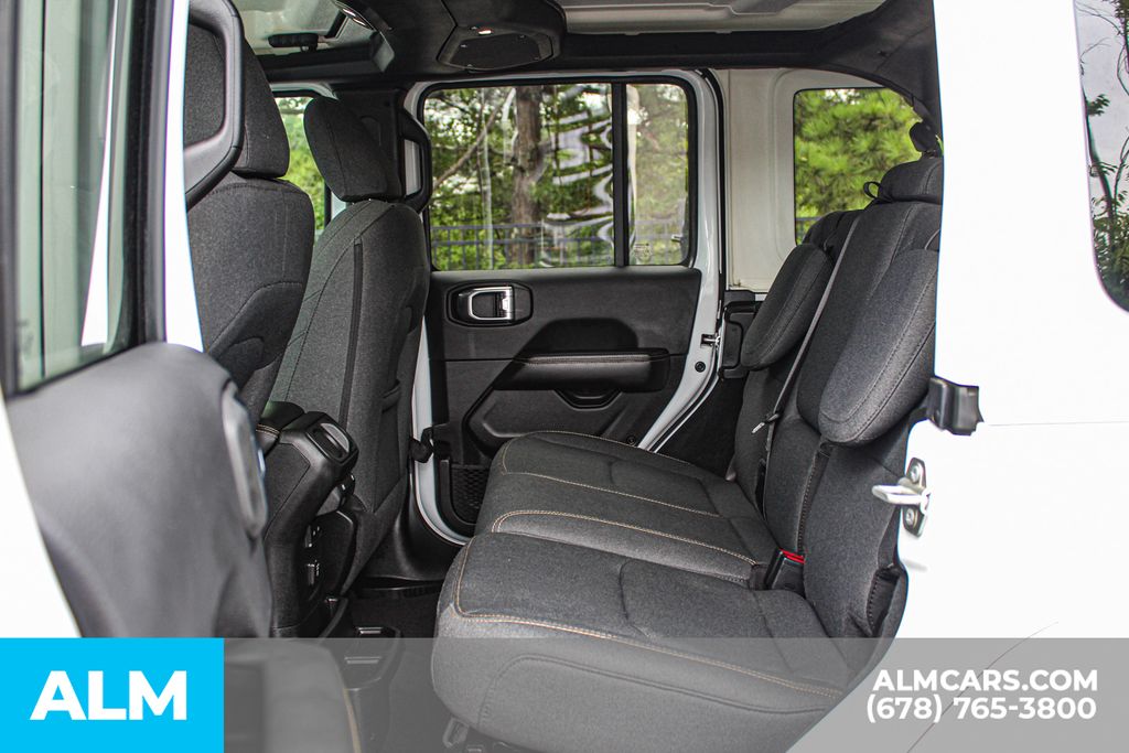 Used 2024 White Jeep Sahara 4xe image 18