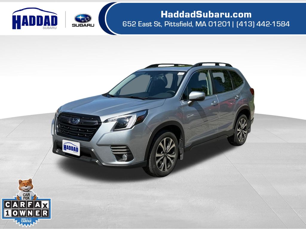 Ice Silver Metallic 2023 Subaru Forester SUV / Crossover All-Wheel Drive Continuously Variable Transmission