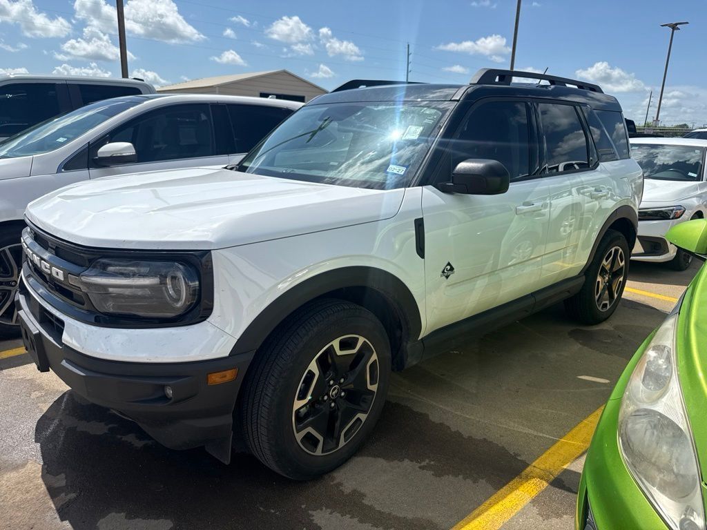 Oxford White 2024 Ford Bronco Sport SUV / Crossover All-Wheel Drive 8-Speed Automatic