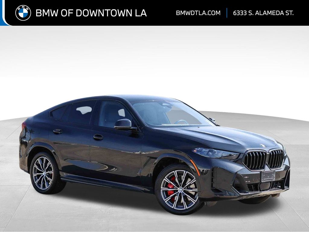 Black Sapphire Metallic 2025 BMW X6 SUV / Crossover All-Wheel Drive 8-Speed Automatic