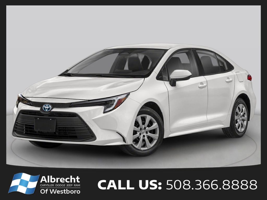 Midnight Black Metallic 2024 Toyota Corolla Hybrid Sedan All-Wheel Drive Continuously Variable Transmission
