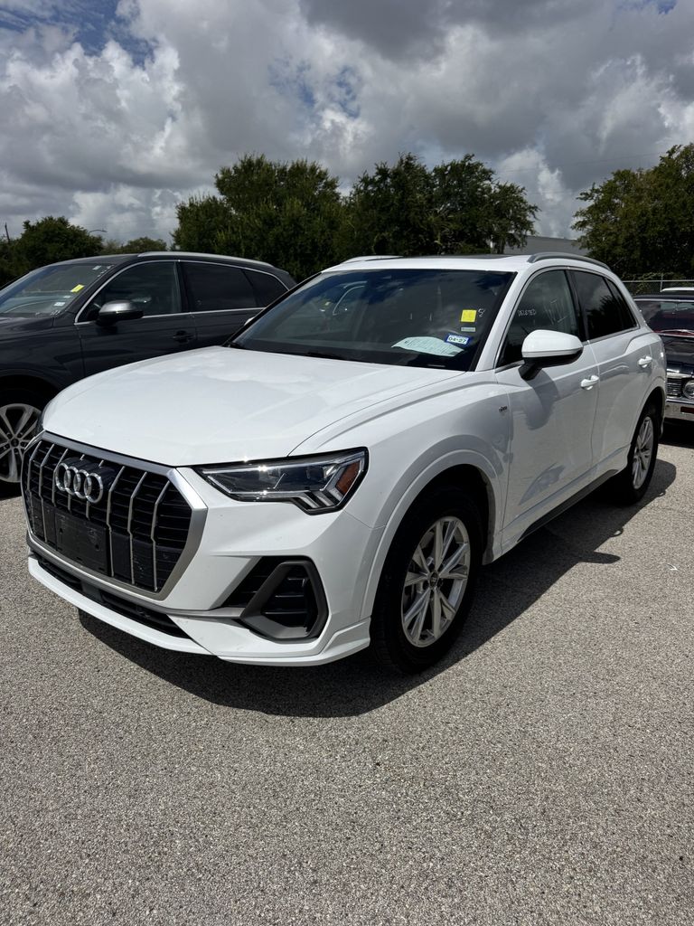 Arkona White 2025 Audi Q3 SUV / Crossover All-Wheel Drive 8-Speed Automatic