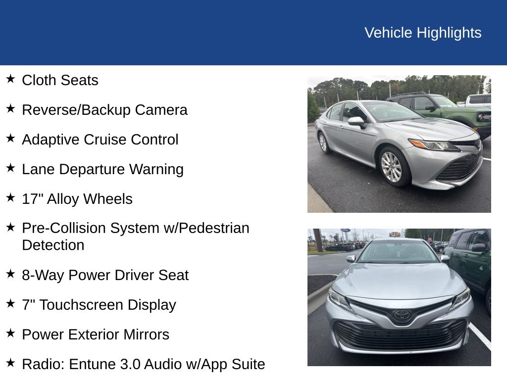 2019 Toyota Camry LE