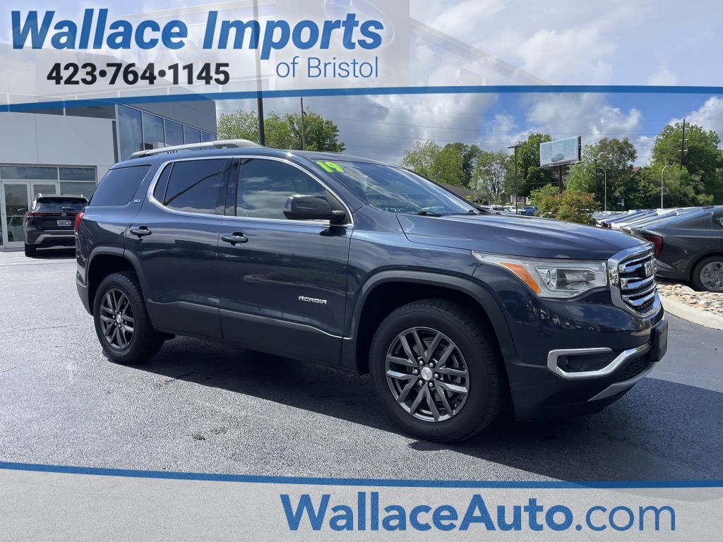 Blue Steel Metallic 2019 GMC Acadia SUV / Crossover Four-Wheel Drive 6-Speed Automatic