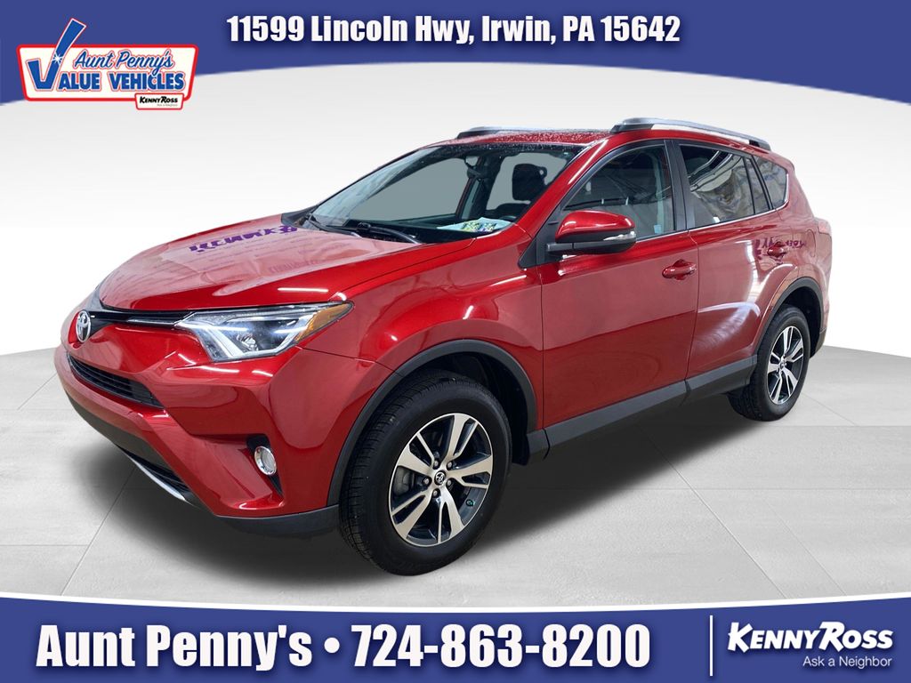Barcelona Red Metallic 2016 Toyota RAV4 XLE AWD SUV / Crossover All-Wheel Drive 6-Speed Automatic