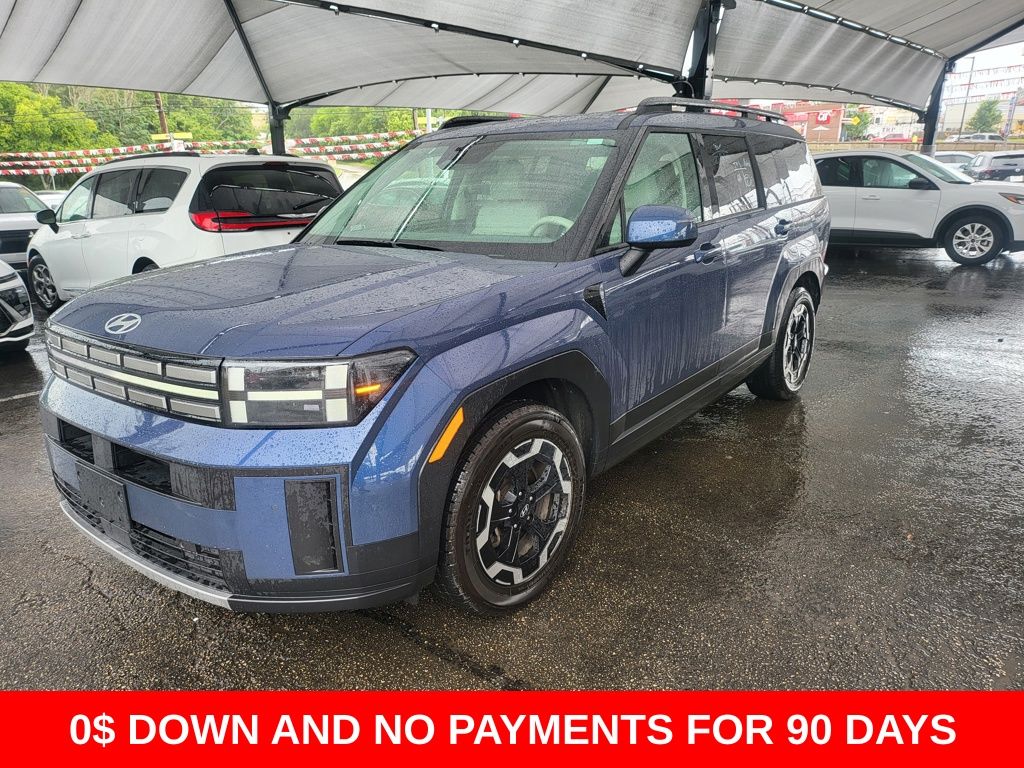 Atlantis Blue 2025 Hyundai Santa Fe SEL FWD SUV / Crossover Front-Wheel Drive Automatic