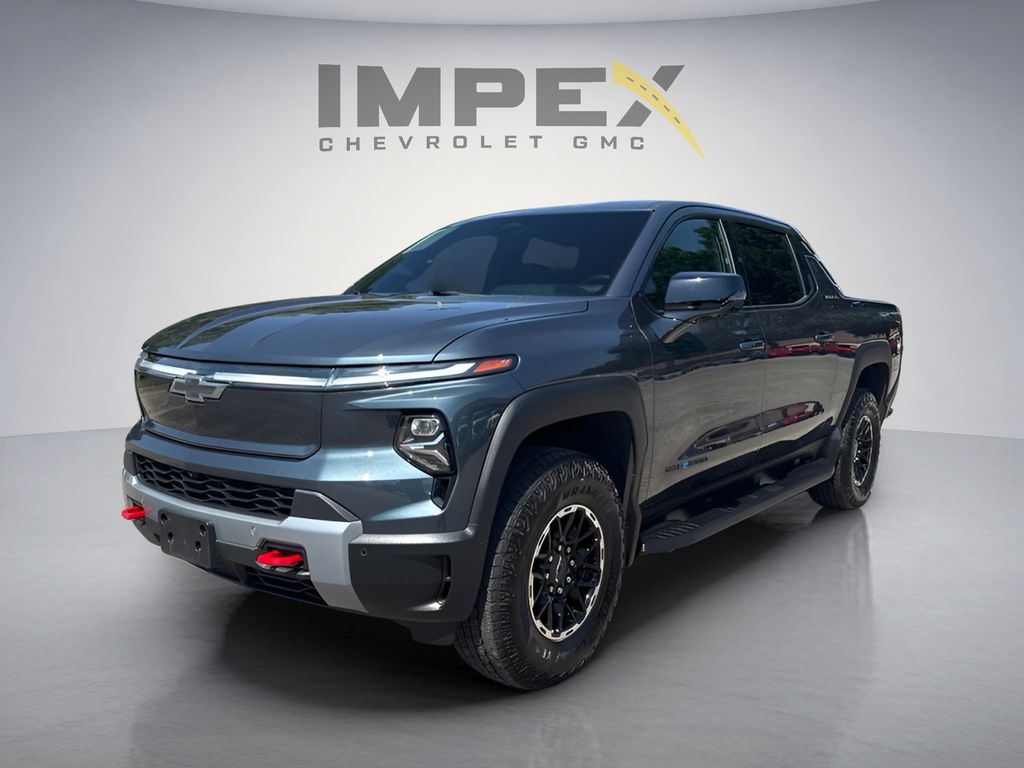 Blue Smoke Metallic 2026 Chevrolet Silverado EV Pickup Truck All-Wheel Drive 1-Speed Automatic