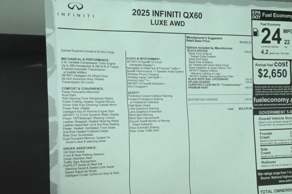 2025 INFINITI QX60 Luxe 32