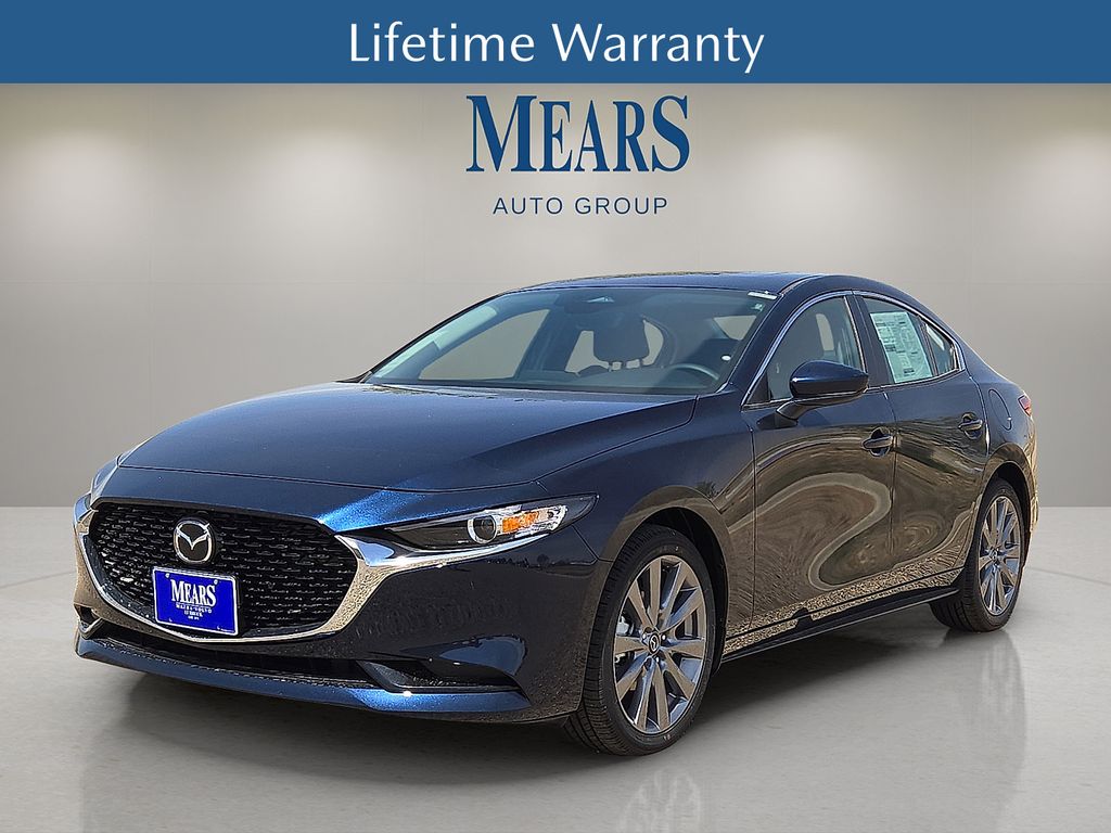 Deep Crystal Blue Mica 2026 Mazda MAZDA3 2.5 S Preferred Sedan FWD Sedan Front-Wheel Drive 6-Speed Automatic