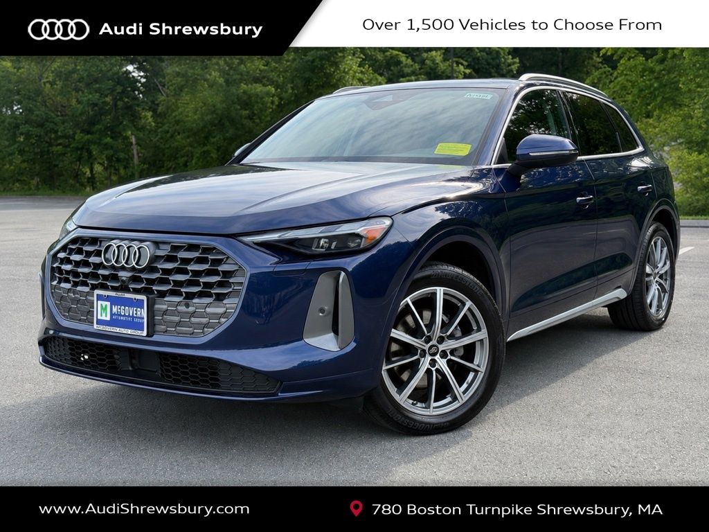 Blue Metallic 2025 Audi Q5 quattro Premium 40 TFSI SUV / Crossover All-Wheel Drive 7-Speed Automatic