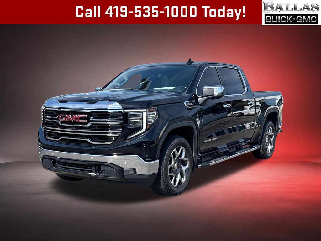 Onyx Black 2022 GMC Sierra 1500 Pickup Truck Four-Wheel Drive Automatic