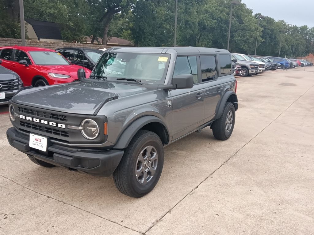 Gray Metallic 2025 Ford Bronco Big Bend 4-Door 4WD SUV / Crossover Four-Wheel Drive Automatic