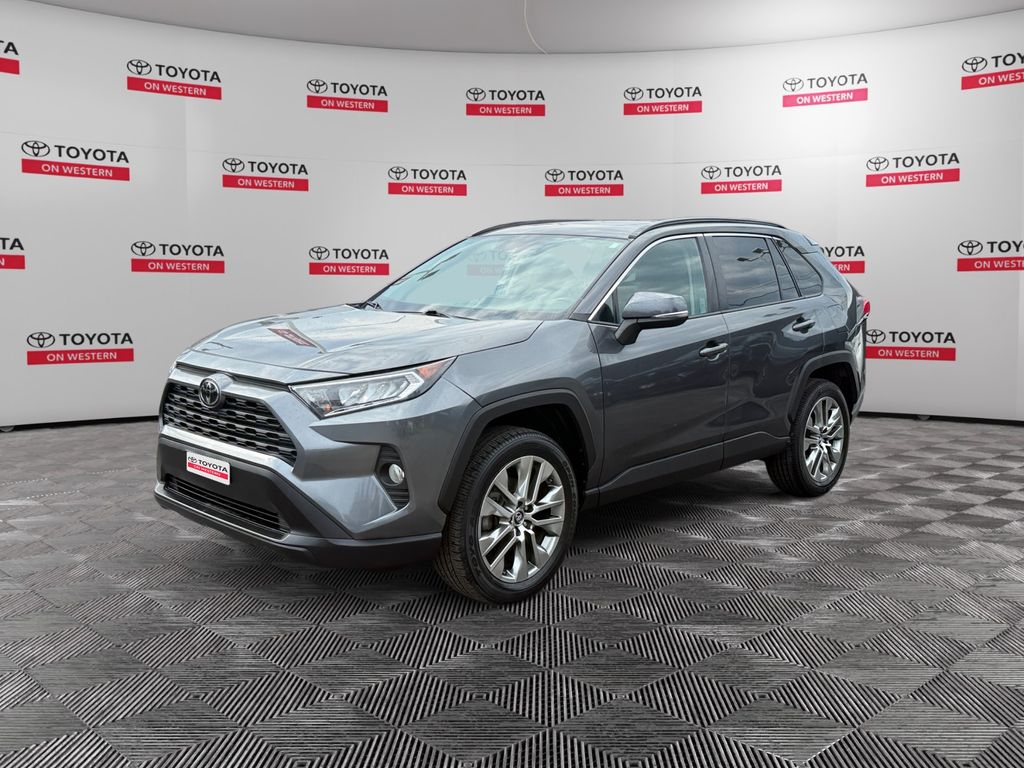 Midnight Black Metallic 2019 Toyota RAV4 SUV / Crossover All-Wheel Drive 8-Speed Automatic