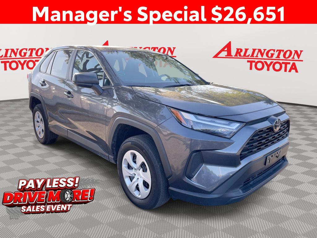 Magnetic Gray Metallic 2024 Toyota RAV4 SUV / Crossover All-Wheel Drive 8-Speed Automatic