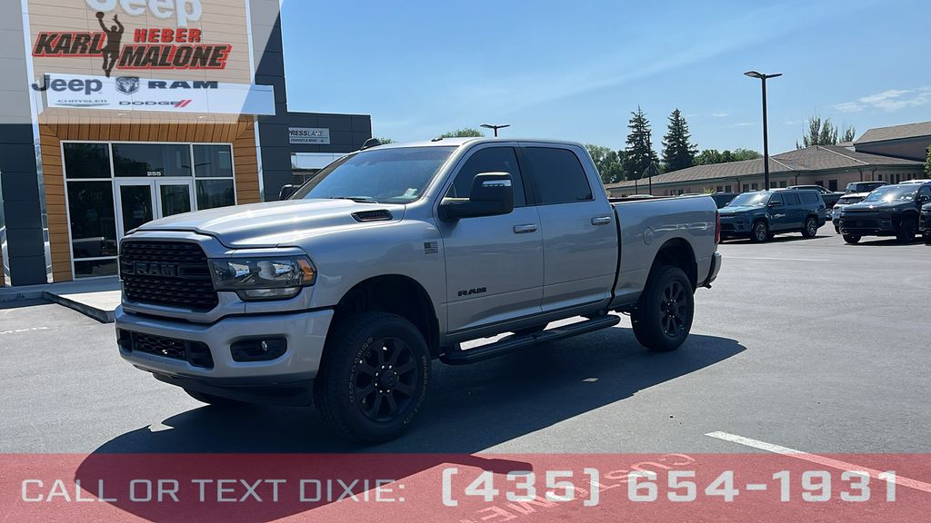 Billet Silver Metallic Clearcoat 2024 RAM 2500 Pickup Truck Four-Wheel Drive 8-Speed Automatic