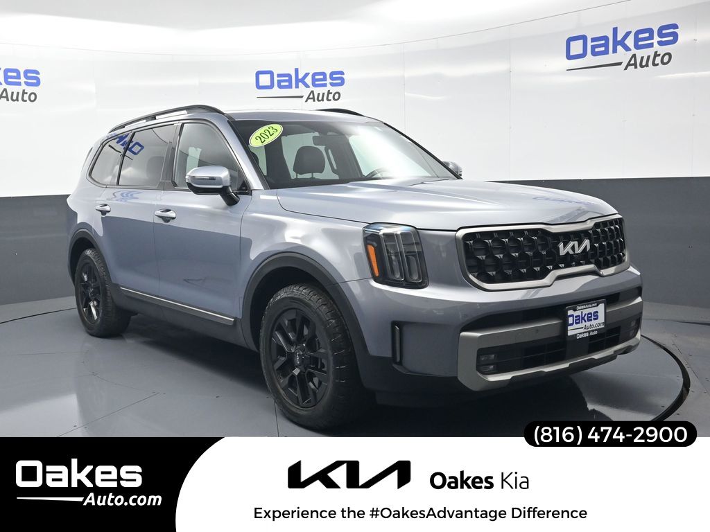 Everlasting Silver 2023 Kia Telluride SX-X-Pro AWD SUV / Crossover All-Wheel Drive 8-Speed Automatic