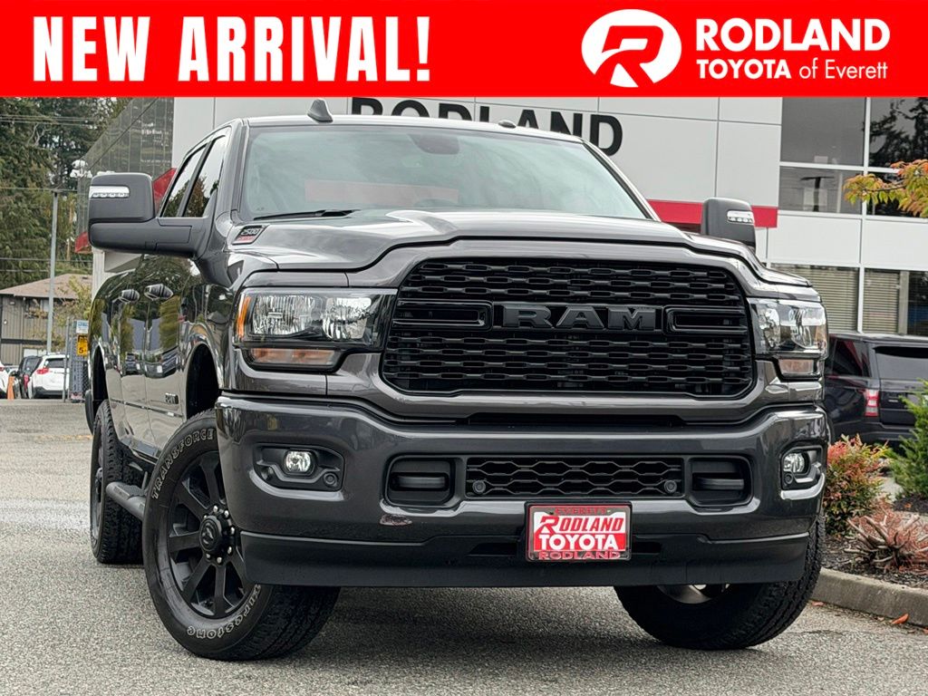 Gray (Granite Crystal Metallic Clearcoat) 2024 RAM 2500 Pickup Truck Four-Wheel Drive 6-Speed Automatic