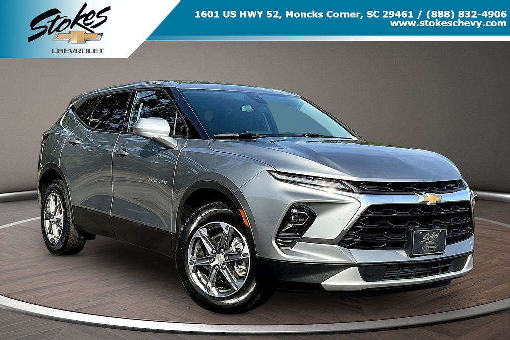 Sterling Gray Metallic 2025 Chevrolet Blazer SUV / Crossover 9-Speed Automatic Overdrive