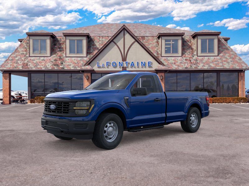 Blue 2026 Ford F-150 Pickup Truck Four-Wheel Drive Automatic