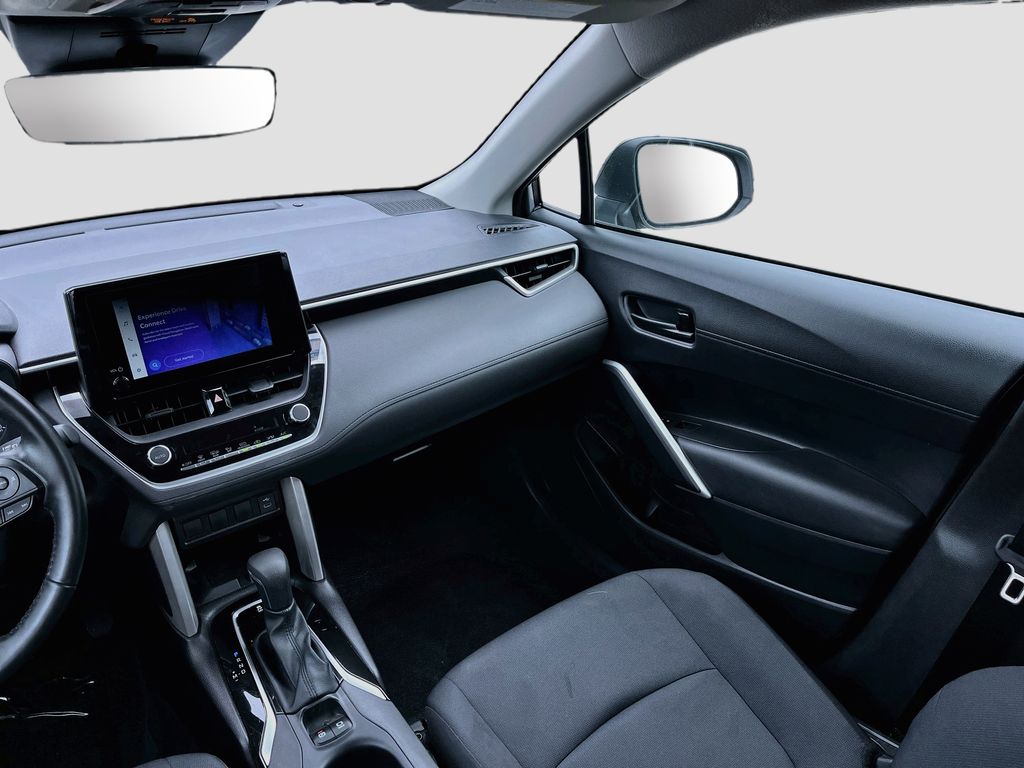 2025 Toyota Corolla Cross LE Silver at Gullo Toyota