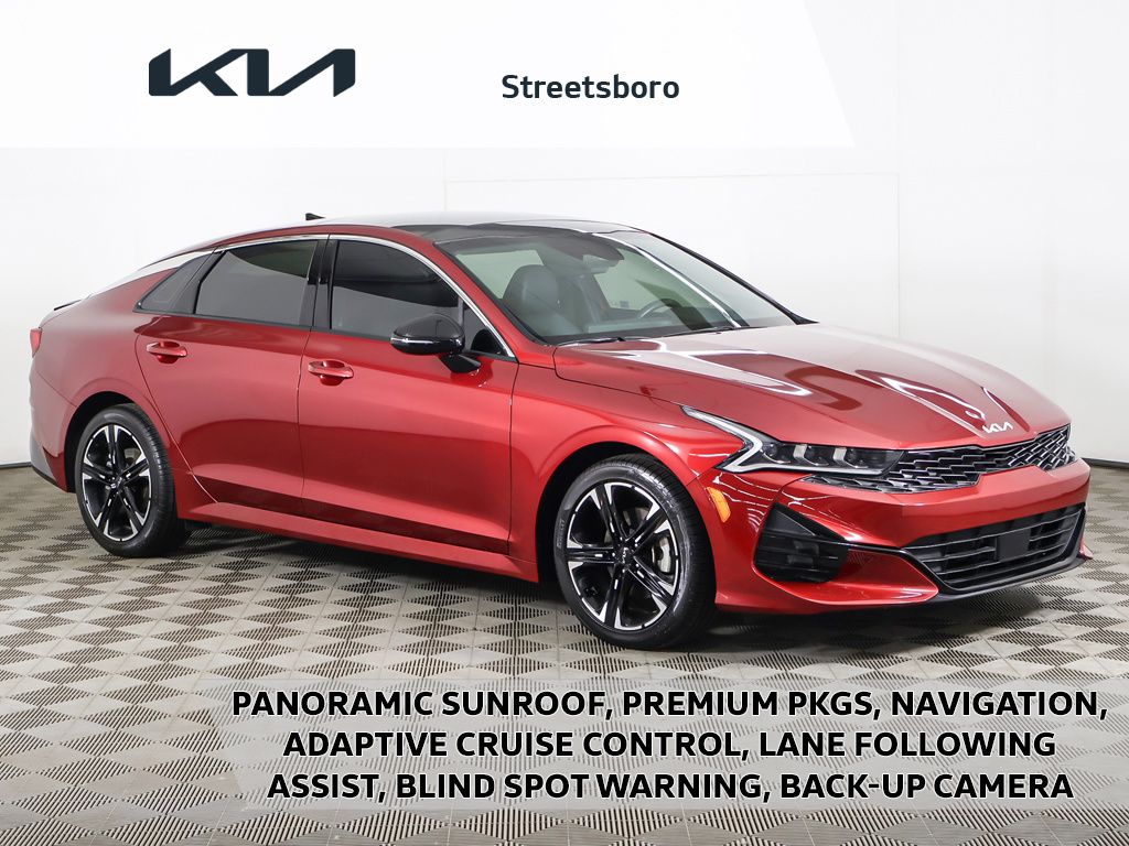 Passion Red 2024 Kia K5 GT-Line FWD Sedan Front-Wheel Drive 8-Speed Automatic