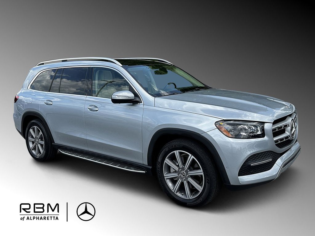 Silver 2023 Mercedes-Benz GLS 450 4MATIC SUV / Crossover All-Wheel Drive 9-Speed Automatic