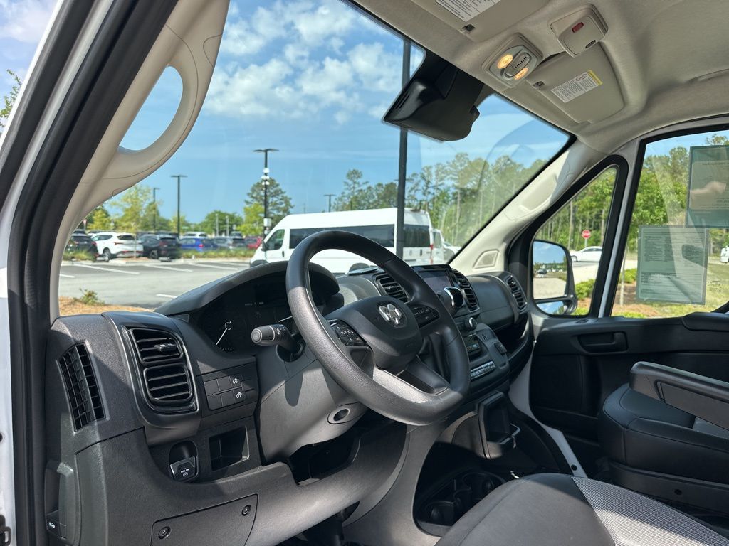 2023 Bright White Clearcoat Ram ProMaster Cargo Van High Roof FWD Van