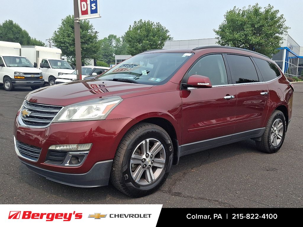 Siren Red Tintcoat 2017 Chevrolet Traverse SUV / Crossover All-Wheel Drive 6-Speed Automatic
