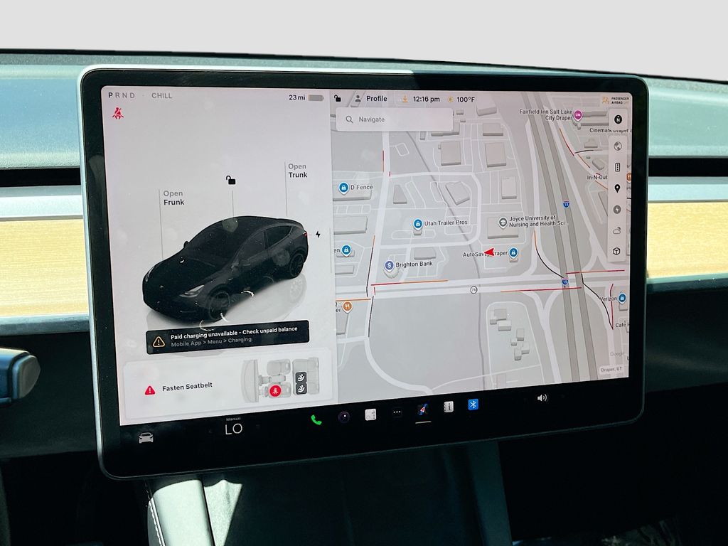 Used 2023 Charcoal Tesla Performance image 13