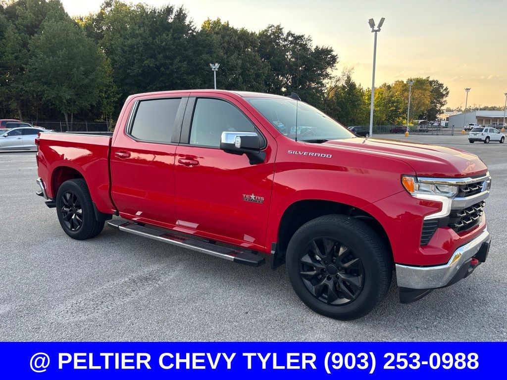 Red 2025 Chevrolet Silverado 1500 Pickup Truck 4X2 Automatic