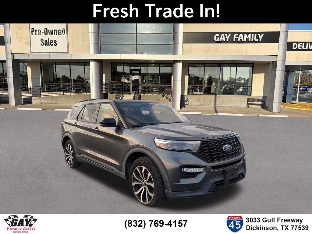 Gray (Magnetic) 2020 Ford Explorer ST AWD SUV / Crossover All-Wheel Drive Automatic