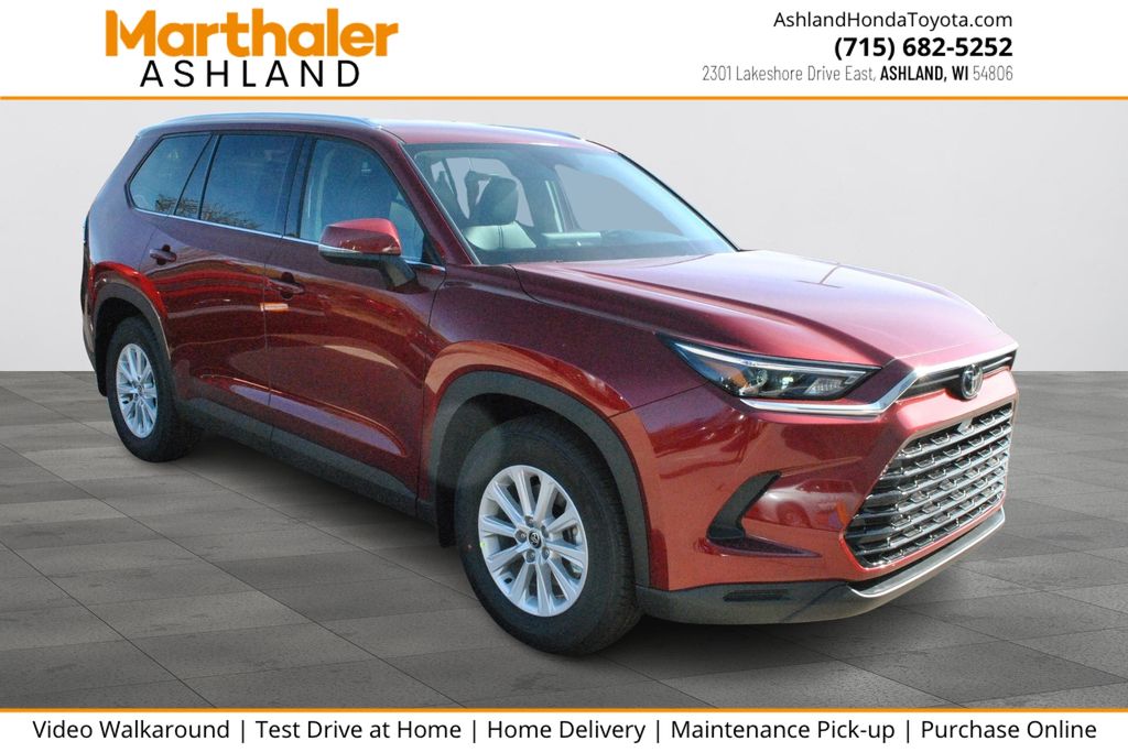 Red (Ruby Flare Pearl) 2026 Toyota Grand Highlander SUV / Crossover All-Wheel Drive 8-Speed Automatic
