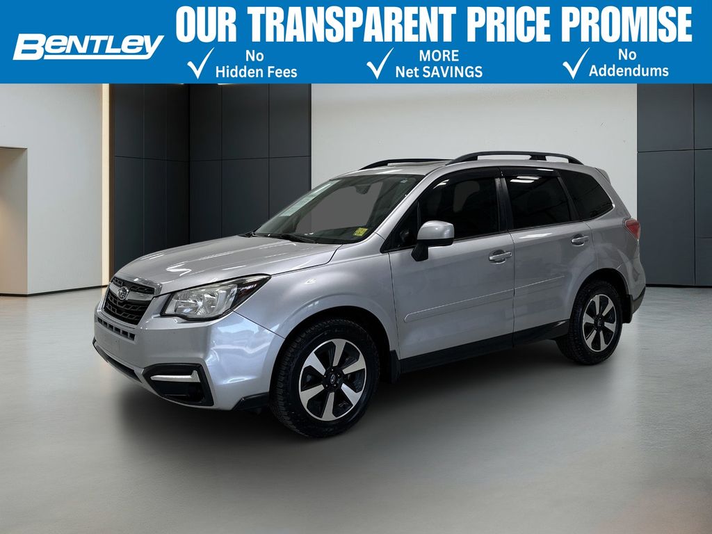 Ice Silver Metallic 2018 Subaru Forester 2.5i Premium SUV / Crossover All-Wheel Drive Continuously Variable Transmission