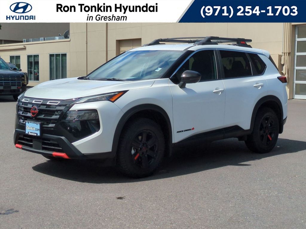 Everest White Pearl Tricoat 2026 Nissan Rogue SUV / Crossover All-Wheel Drive Continuously Variable Transmission