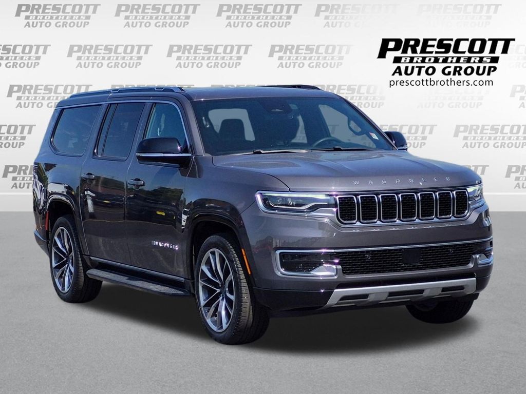 Baltic Gray Metallic Clearcoat 2024 Jeep Wagoneer L SUV / Crossover Four-Wheel Drive 8-Speed Automatic