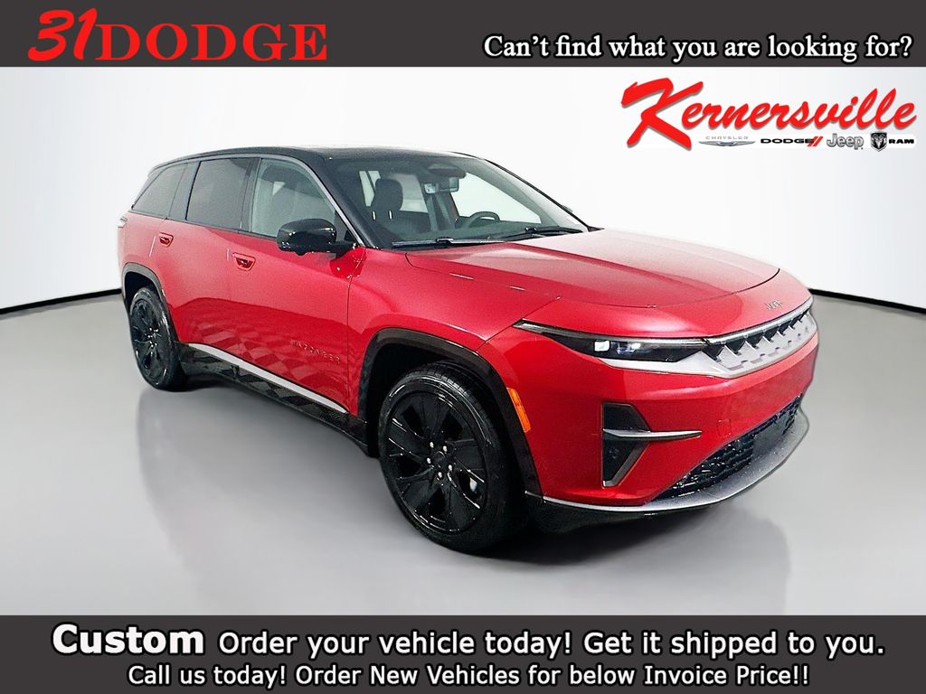 Red 2025 Jeep Wagoneer S SUV / Crossover Four-Wheel Drive Automatic