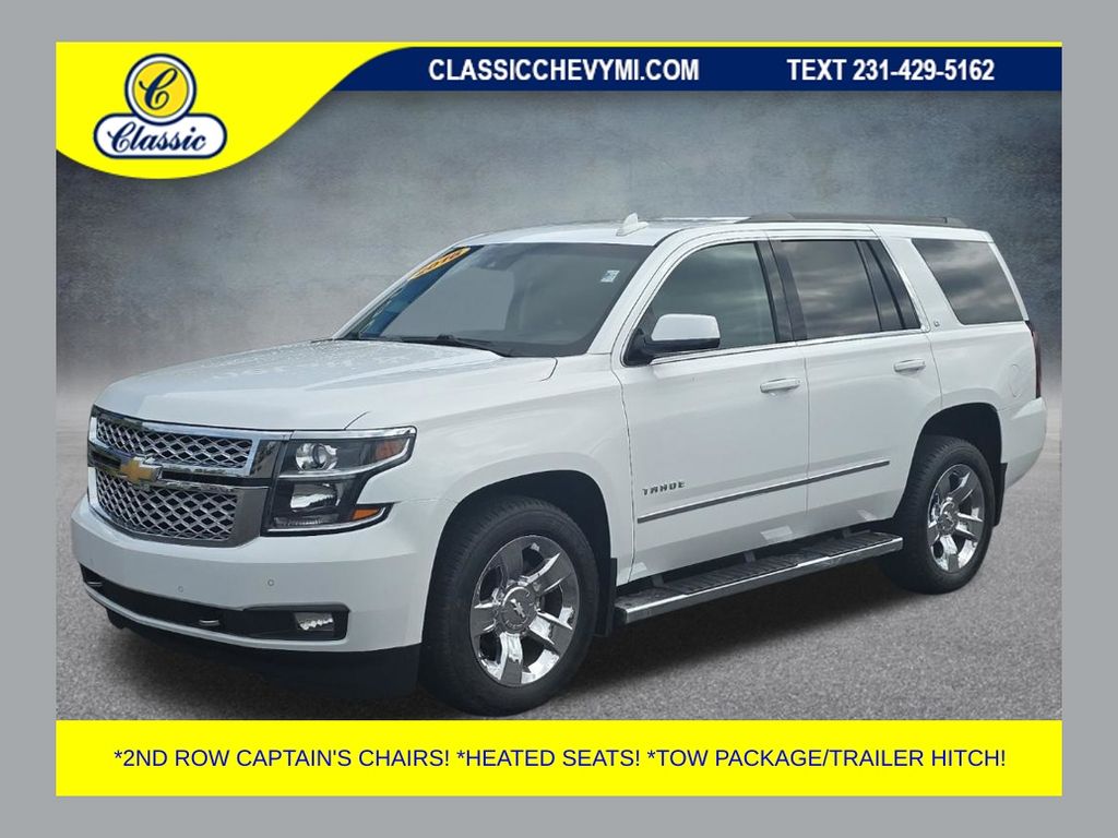 Summit White 2016 Chevrolet Tahoe LT 4WD SUV / Crossover Four-Wheel Drive 6-Speed Automatic Overdrive