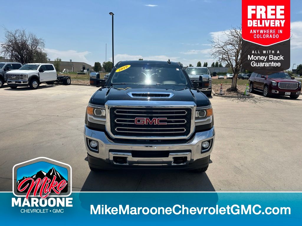 Black 2019 GMC Sierra 3500HD Pickup Truck Four-Wheel Drive 6-Speed Automatic