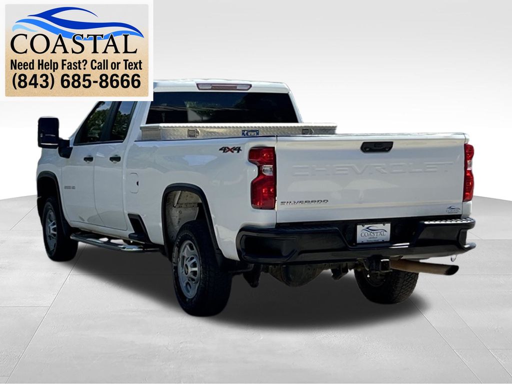2021 Chevrolet Silverado 2500HD Work Truck White at Coastal Chevrolet Cadillac