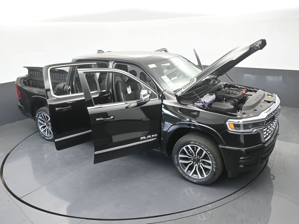 New 2026 Diamond Black Crystal Pearlcoat Ram Limited image 74