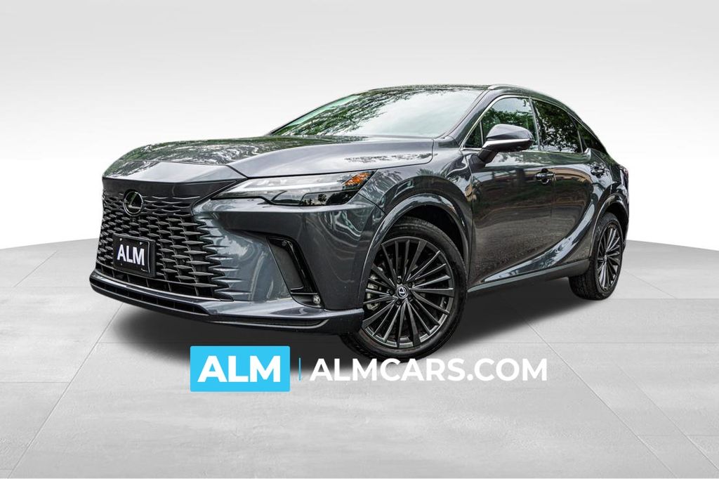 Cloudburst Gray 2025 Lexus RX Hybrid SUV / Crossover All-Wheel Drive Continuously Variable Transmission