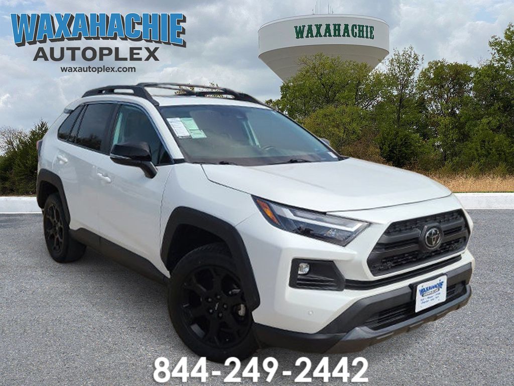 White 2022 Toyota RAV4 SUV / Crossover All-Wheel Drive 8-Speed Automatic